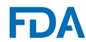 FDA logo in blue capital letters.